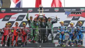 2019 FIM EWC LeMans 24Hour SRC Kawasaki Win Podium 2 768x432