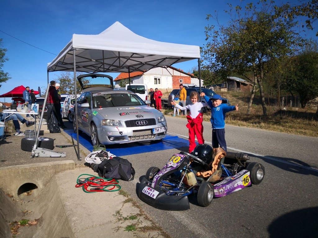 Maeva Gilles-Mezina echipei GP24 Timiș Rally Team-Participantă la doar 6 ani la Viteză în Coasta