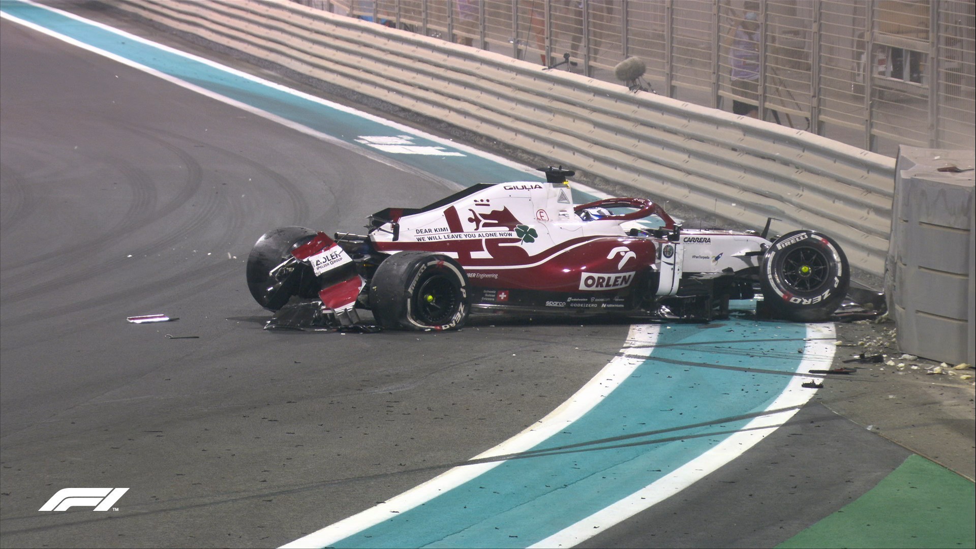 FP2: Hamilton îi conduce pe Ocon și Bottas în a doua sesiune de antrenamente din Abu Dhabi, Verstappen P4