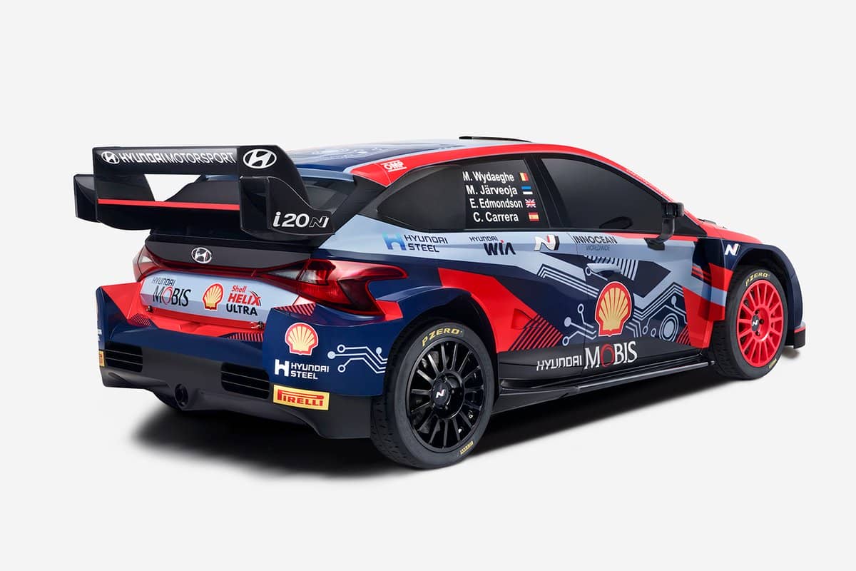 Hyundai devine prima echipă din WRC care lansează mașina Rally1 2022