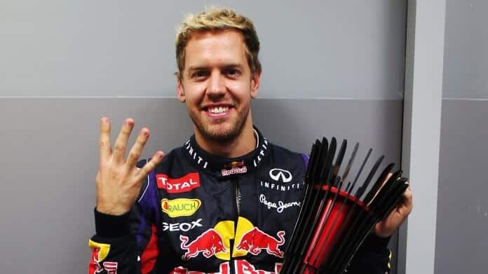 Sebastian Vettel și marii piloți de Formula 1 din istorie