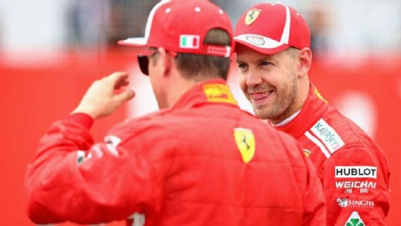 Sebastian Vettel inspirat de spiritul “neîntrerupt” al echipei Ferrari