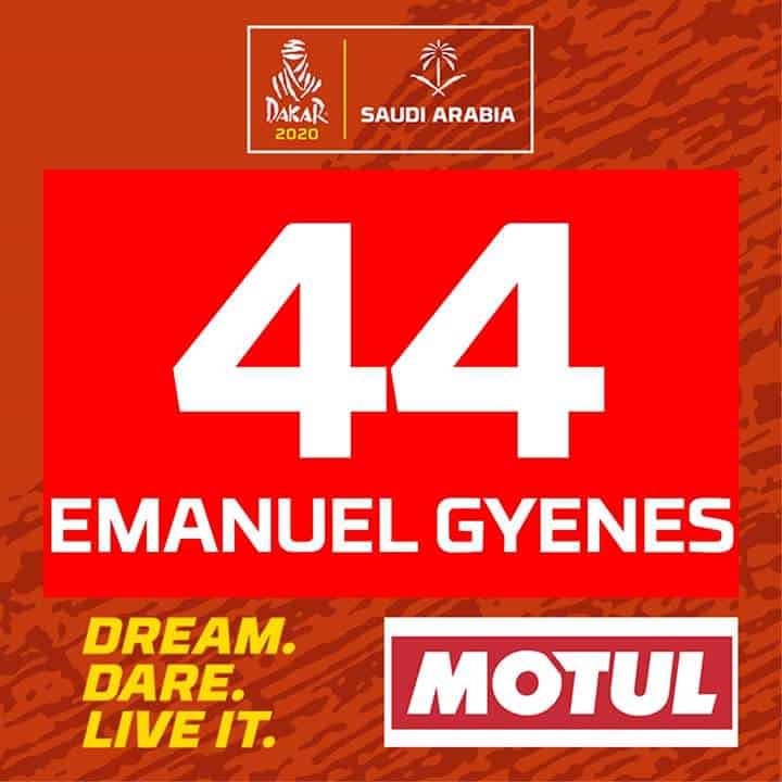 Emanuel Gyenes va lua startul la ediția din 2020 a Dakarului