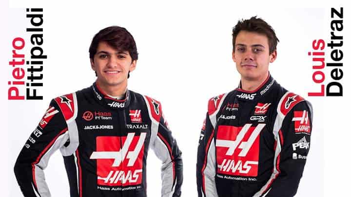 F1: Pietro Fittipaldi și Louis Deletraz sunt noii piloți de teste/rezervă ai echipei Haas