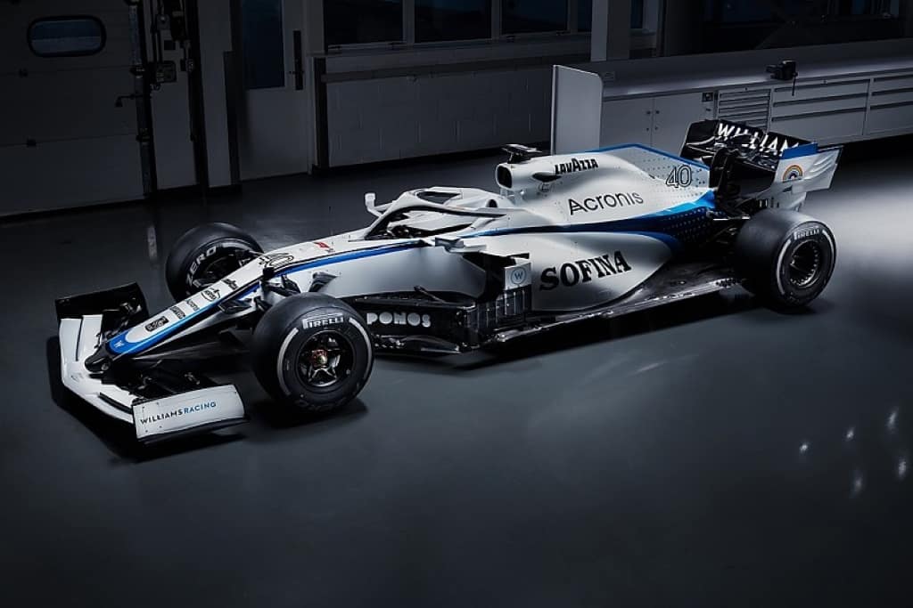 Echipa Williams F1 dezvăluie un nou design pentru mașina lor.