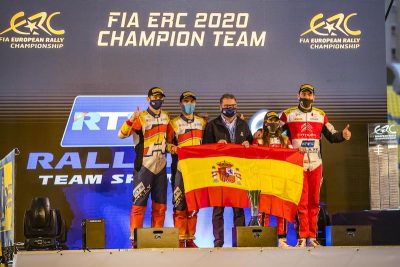 Rallye Team Spain este intrarea de top FIA ERC în timp ce Bassas și Llarena strălucesc