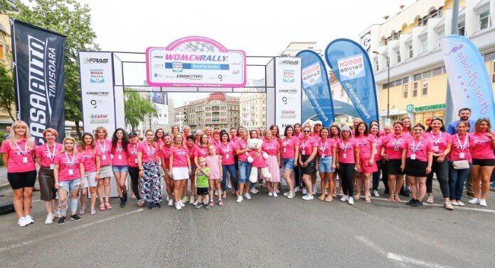 Zeci de femei vor tura motoarele la Women Rally Timișoara.