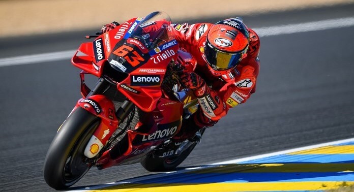 MotoGP, Marele Premiu al Franței: Bagnaia obține al doilea pole.