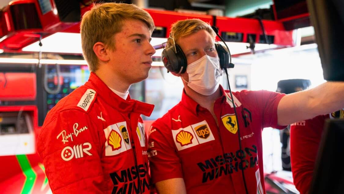 Shwartzman, "entuziasmat" de șansele de a pilota pentru Ferrari în FP1 după pauza de vară din F1