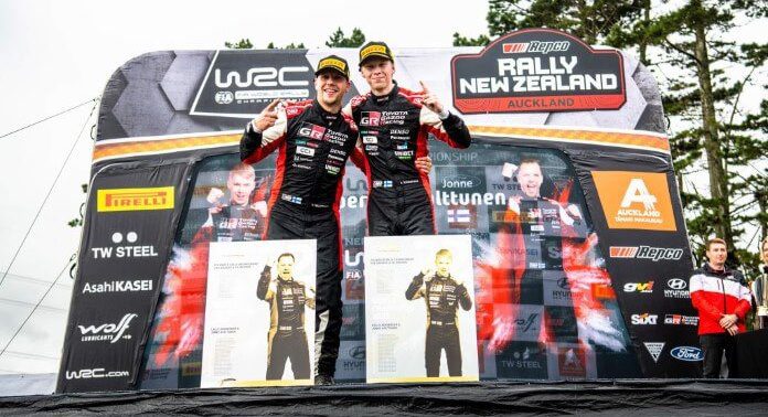 WRC Noua Zeelandă: Kalle Rovanpera obține o victorie care face istorie în clasamentul mondial