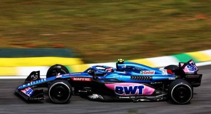 F1 Brazilia: Ocon cel mai rapid în cea de-a doua sesiune a Antrenamente Libere.