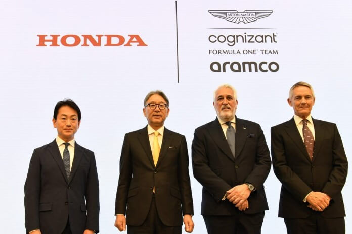 Honda va reveni oficial în Formula 1 alături de Aston Martin Racing
