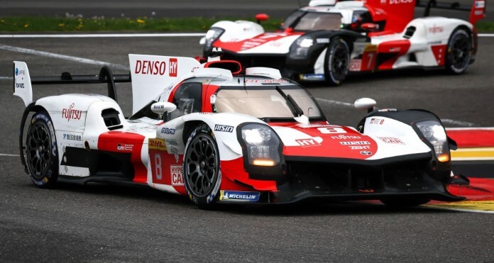 WEC Spa Francorchamps: Toyota obține un 1-2 în cursa agitată.